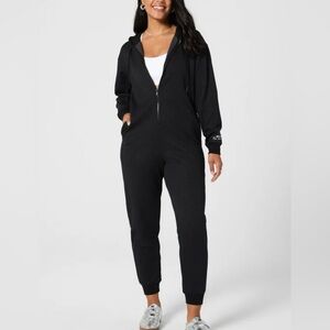 27. Fabletics Black Hoodie with Zip Detail